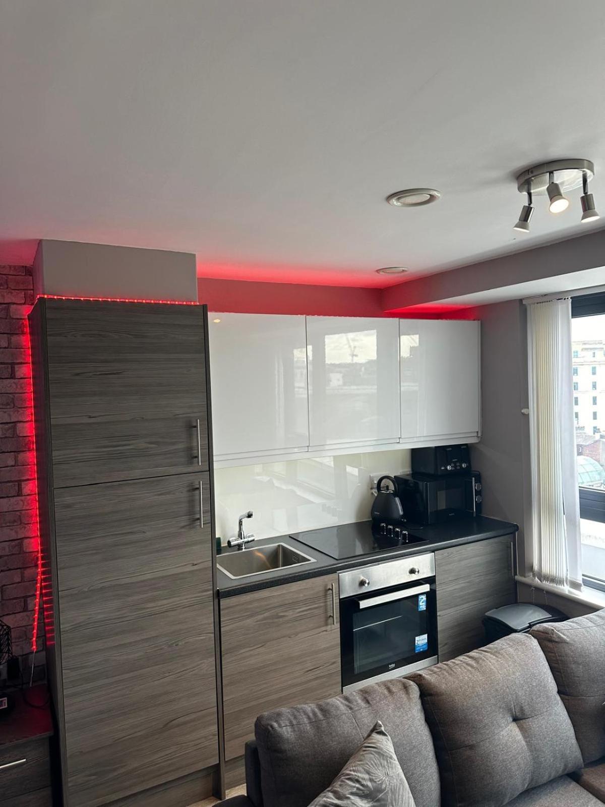 Stunning City View Studio Apartman Liverpool Kültér fotó