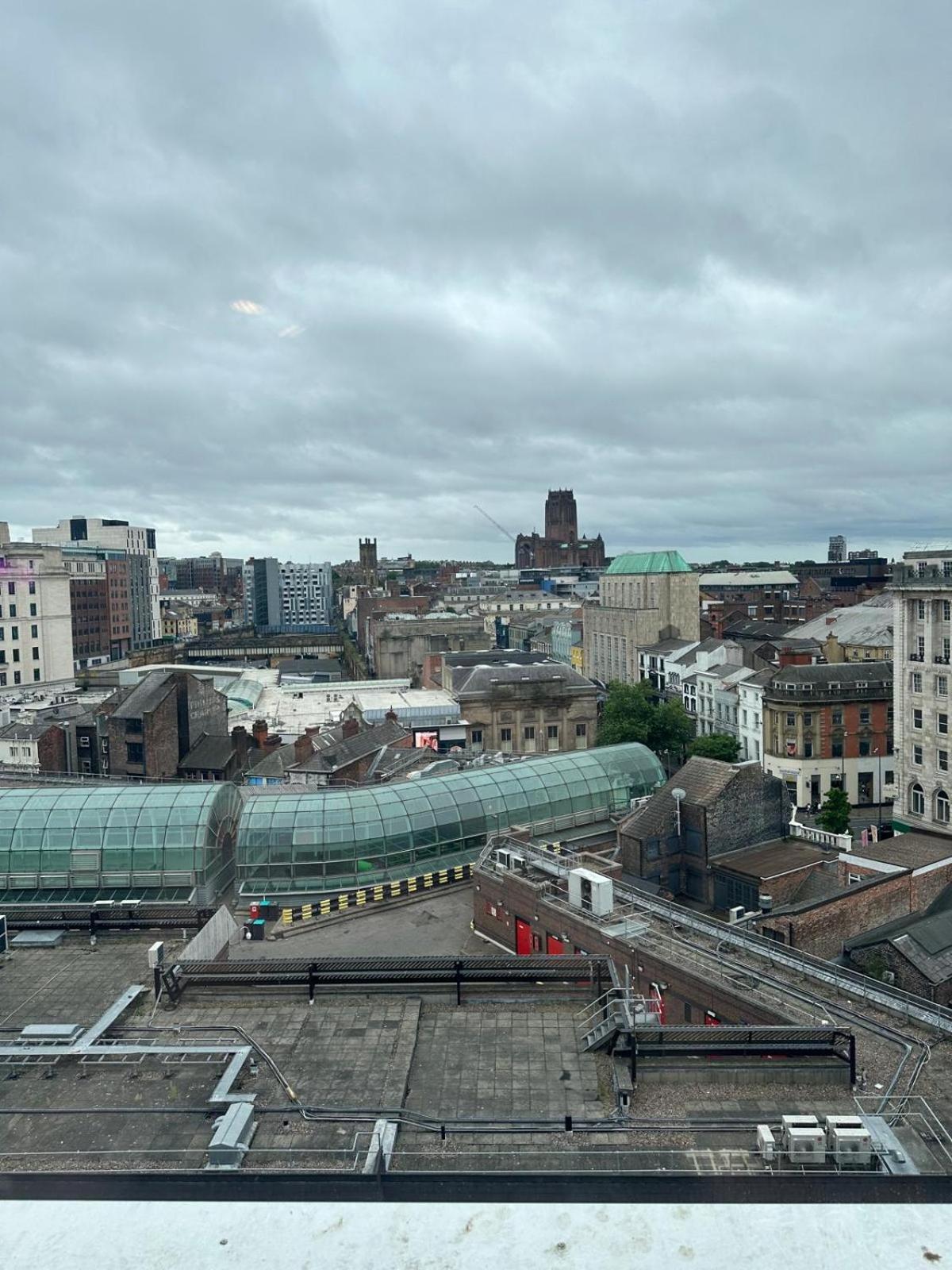 Stunning City View Studio Apartman Liverpool Kültér fotó