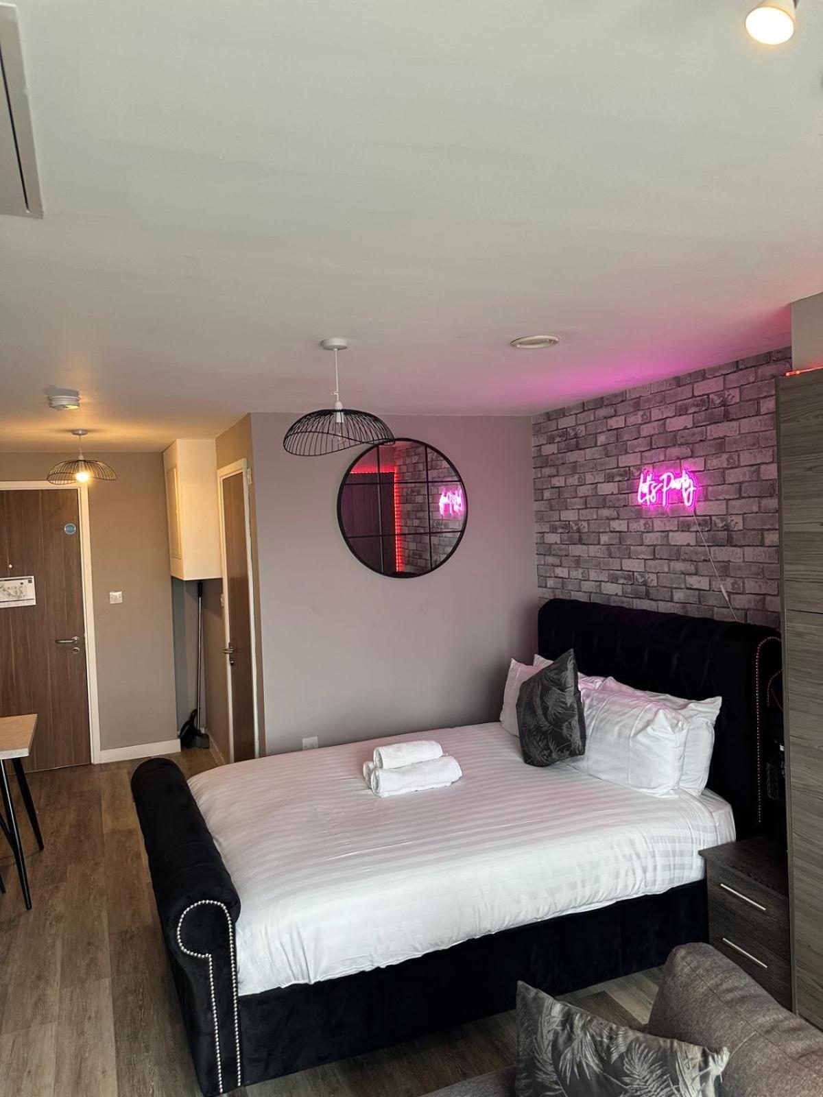 Stunning City View Studio Apartman Liverpool Kültér fotó